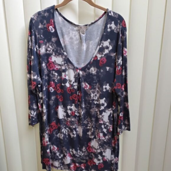 Lila Rose Knit Top Pullover top Ladies 2X - Picture 1 of 11